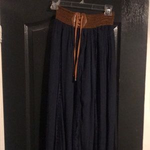 Navy Blue Skirt